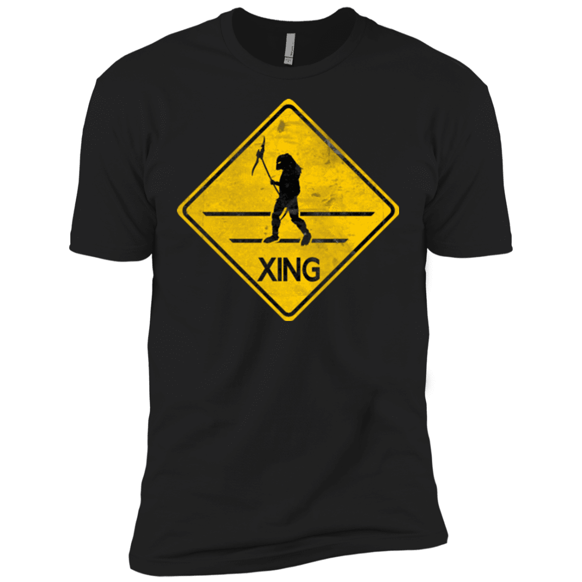 T-Shirts Black / X-Small Predator Crossing Men's Premium T-Shirt