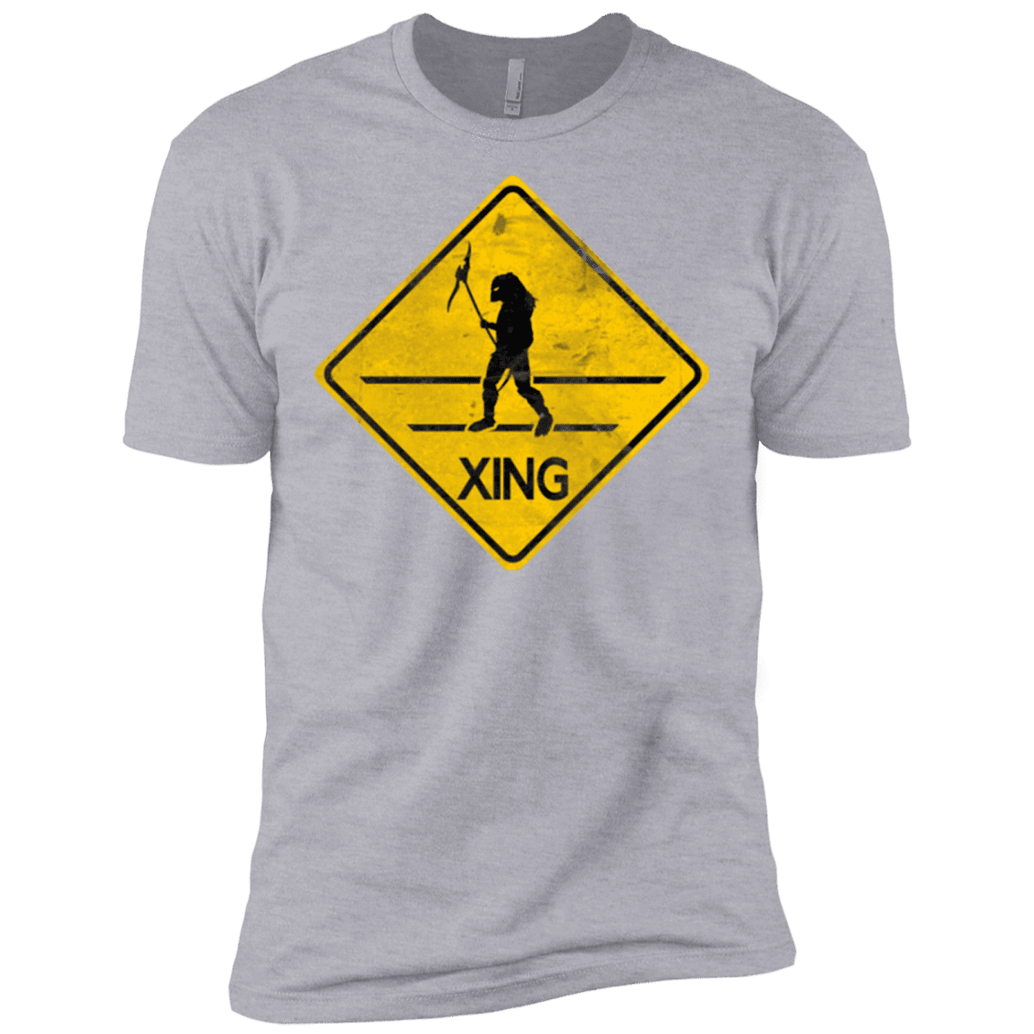 T-Shirts Heather Grey / X-Small Predator Crossing Men's Premium T-Shirt