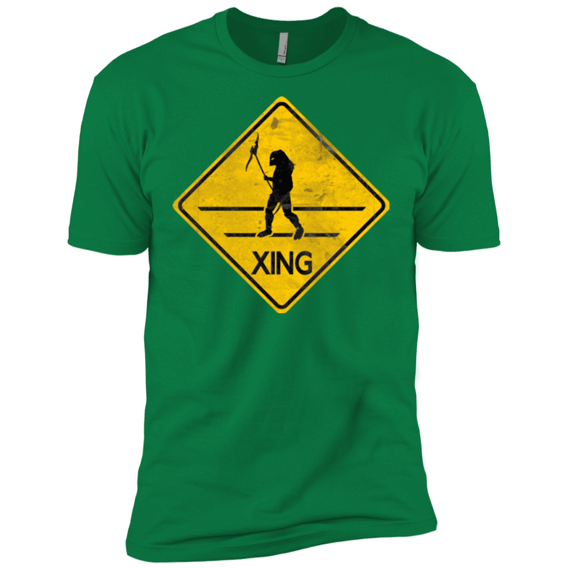 T-Shirts Kelly Green / X-Small Predator Crossing Men's Premium T-Shirt