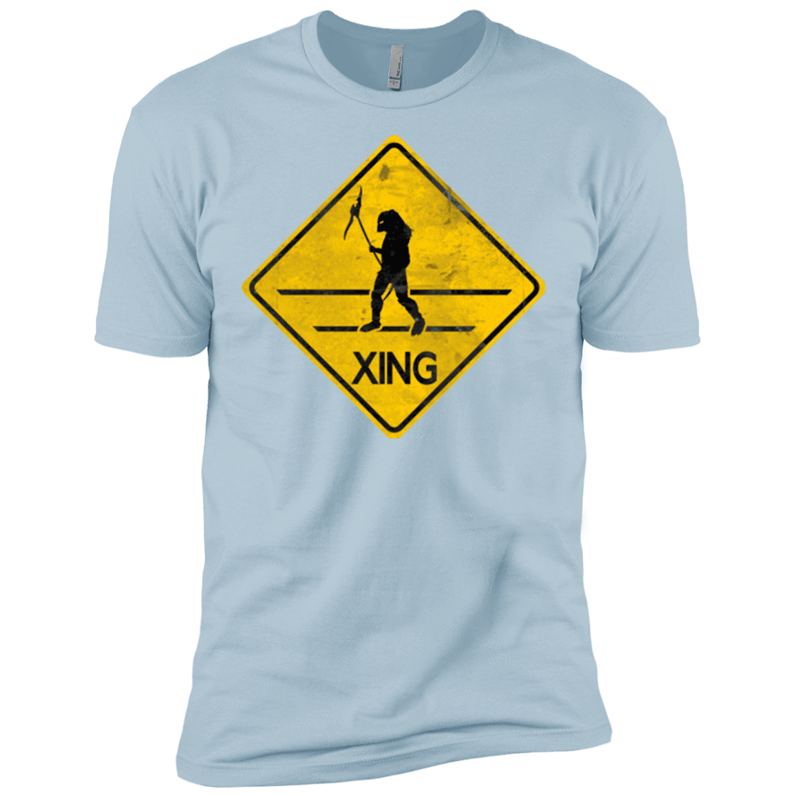 T-Shirts Light Blue / X-Small Predator Crossing Men's Premium T-Shirt