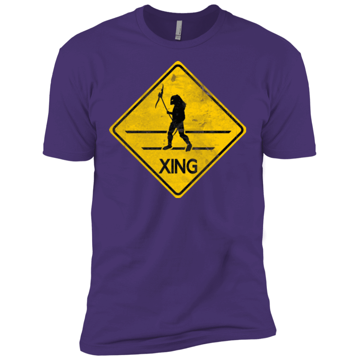 T-Shirts Purple / X-Small Predator Crossing Men's Premium T-Shirt