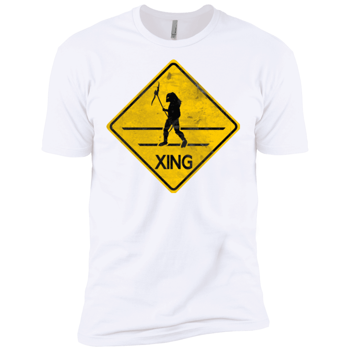 T-Shirts White / X-Small Predator Crossing Men's Premium T-Shirt