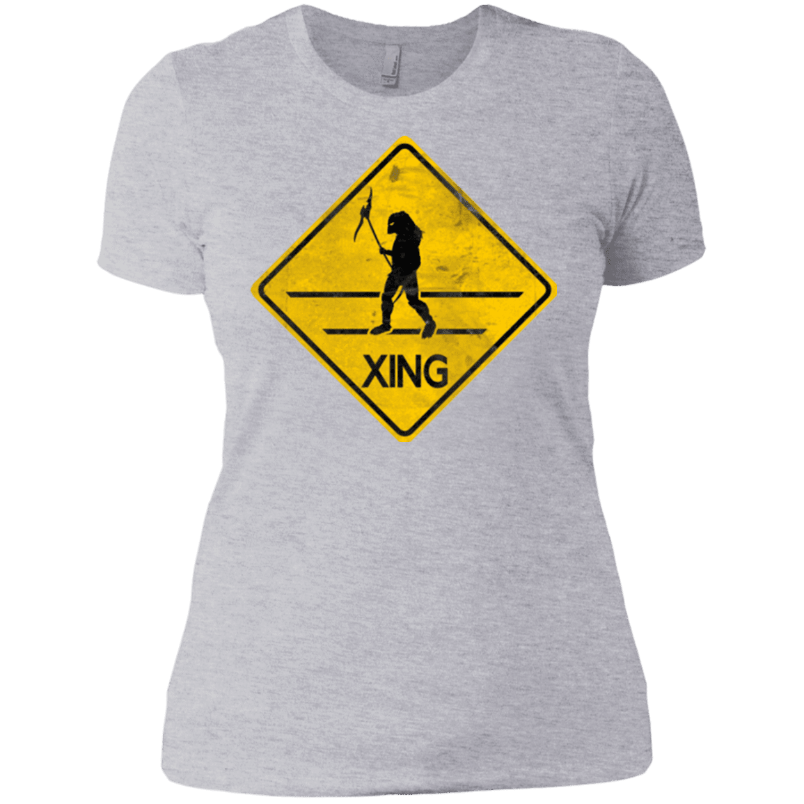 T-Shirts Heather Grey / X-Small Predator Crossing Women's Premium T-Shirt