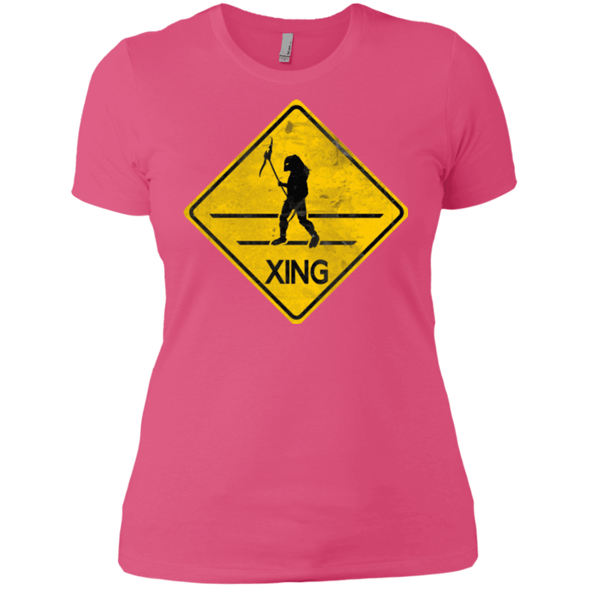 T-Shirts Hot Pink / X-Small Predator Crossing Women's Premium T-Shirt