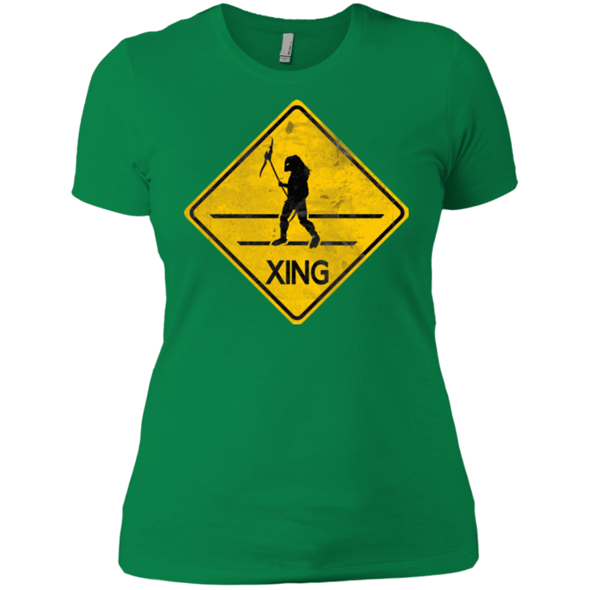 T-Shirts Kelly Green / X-Small Predator Crossing Women's Premium T-Shirt