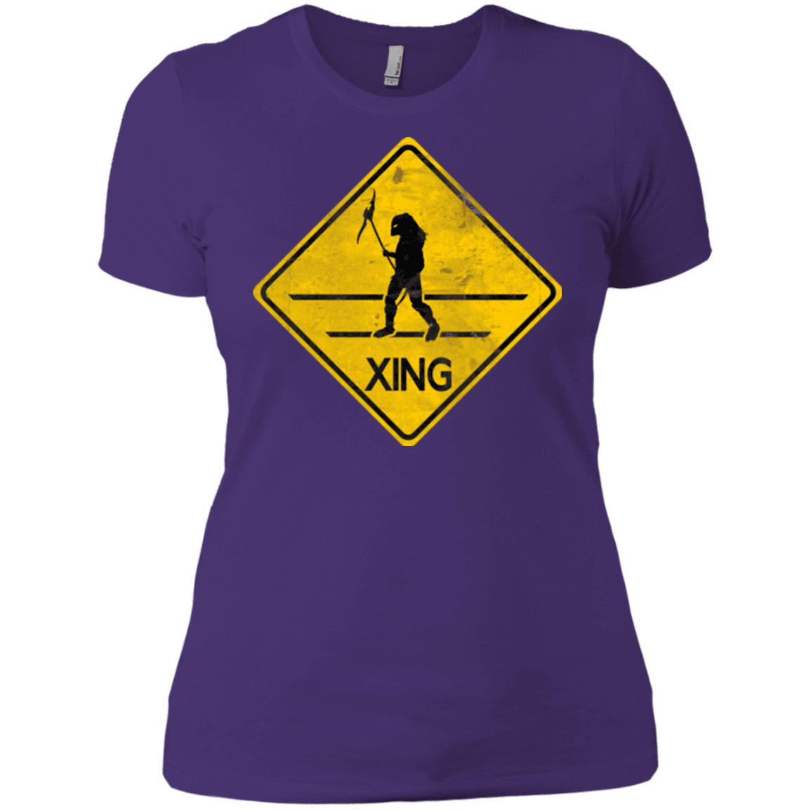 T-Shirts Purple / X-Small Predator Crossing Women's Premium T-Shirt