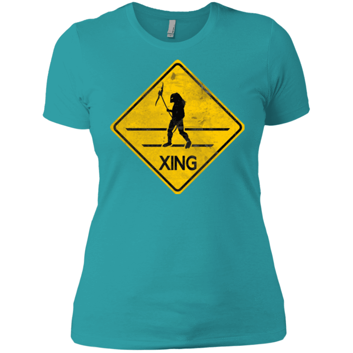 T-Shirts Tahiti Blue / X-Small Predator Crossing Women's Premium T-Shirt