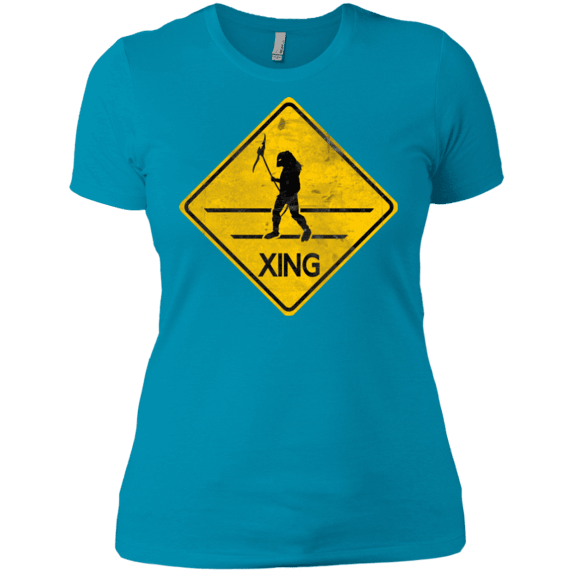 T-Shirts Turquoise / X-Small Predator Crossing Women's Premium T-Shirt