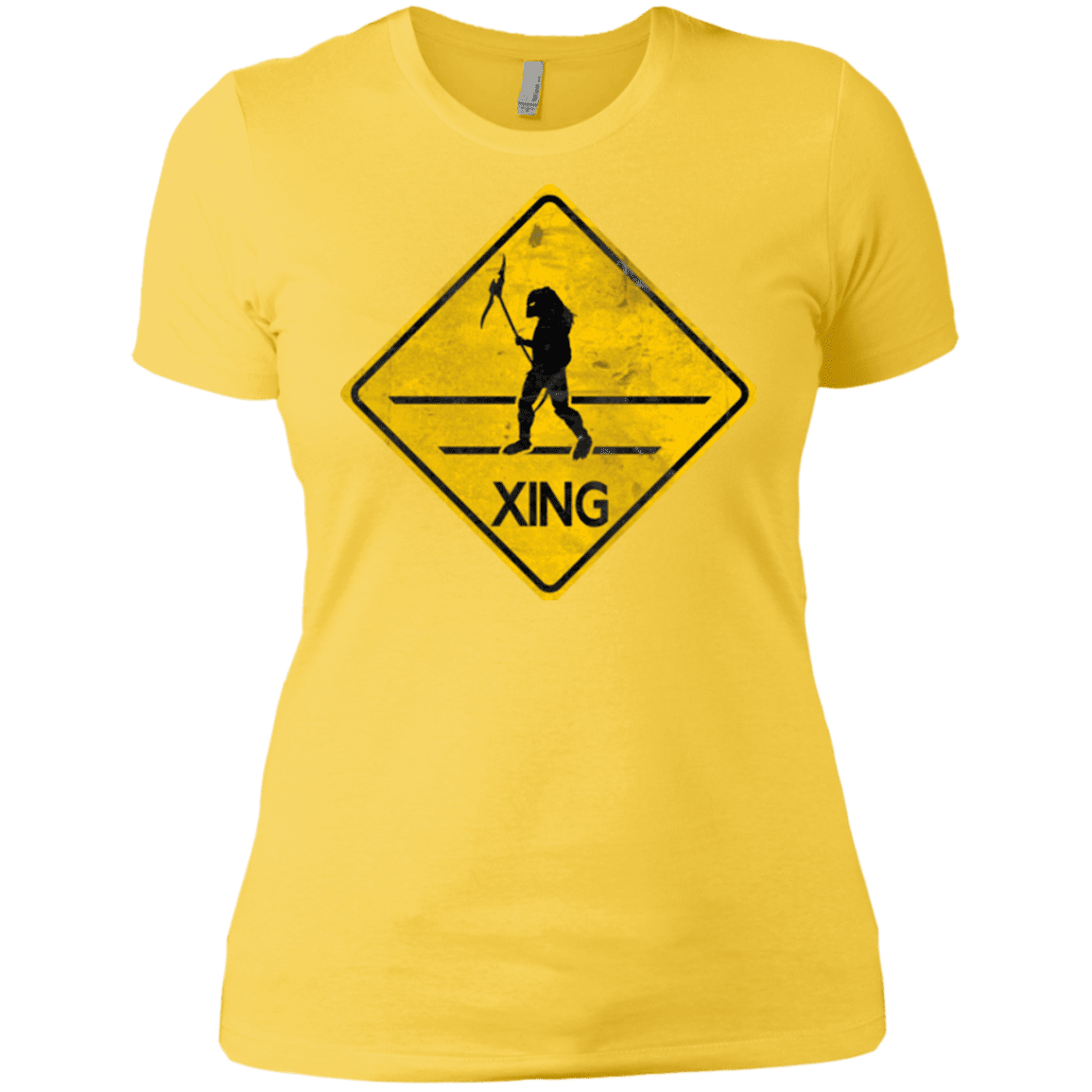 T-Shirts Vibrant Yellow / X-Small Predator Crossing Women's Premium T-Shirt