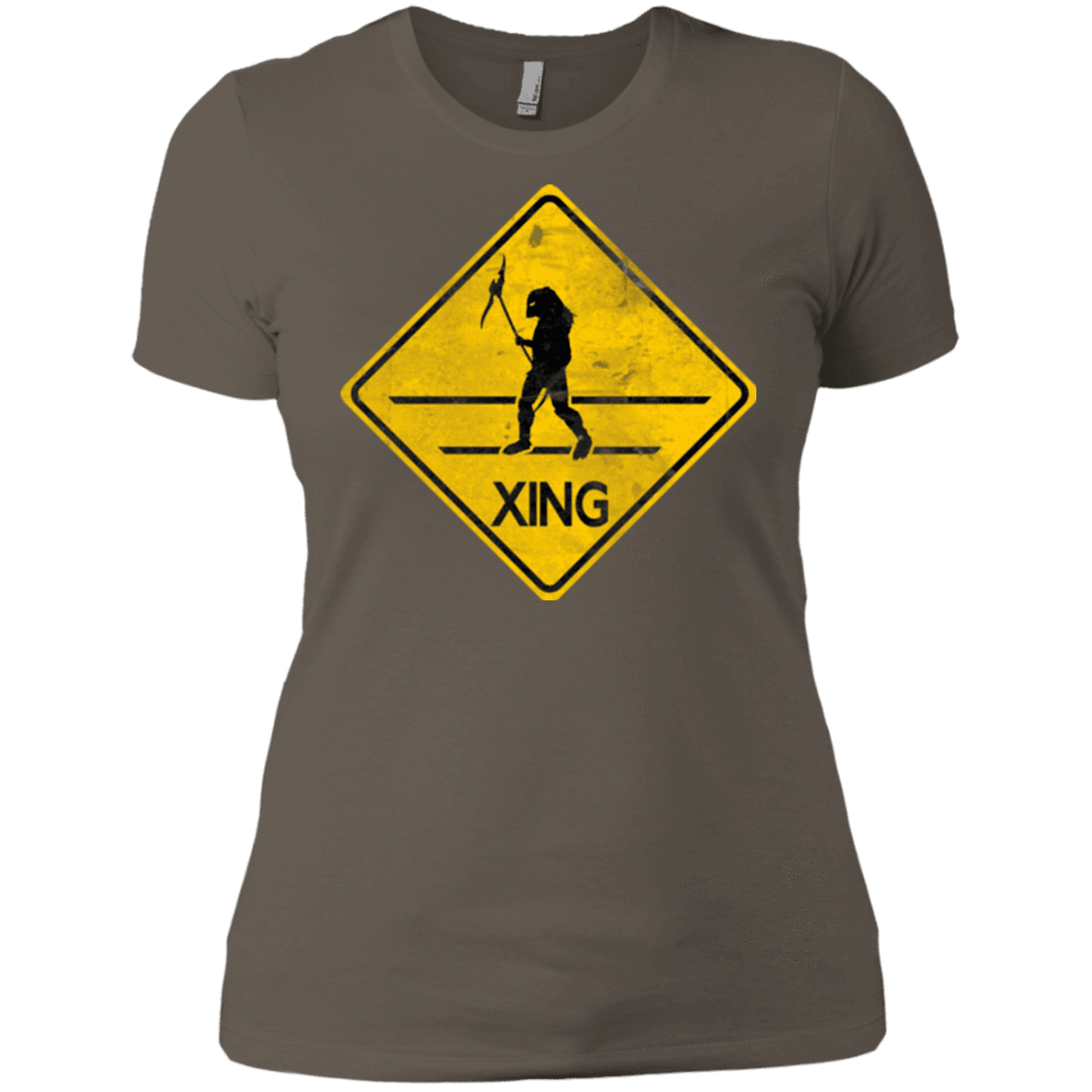 T-Shirts Warm Grey / X-Small Predator Crossing Women's Premium T-Shirt