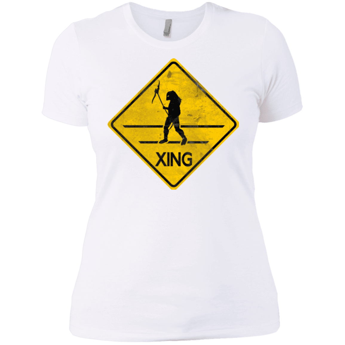 T-Shirts White / X-Small Predator Crossing Women's Premium T-Shirt
