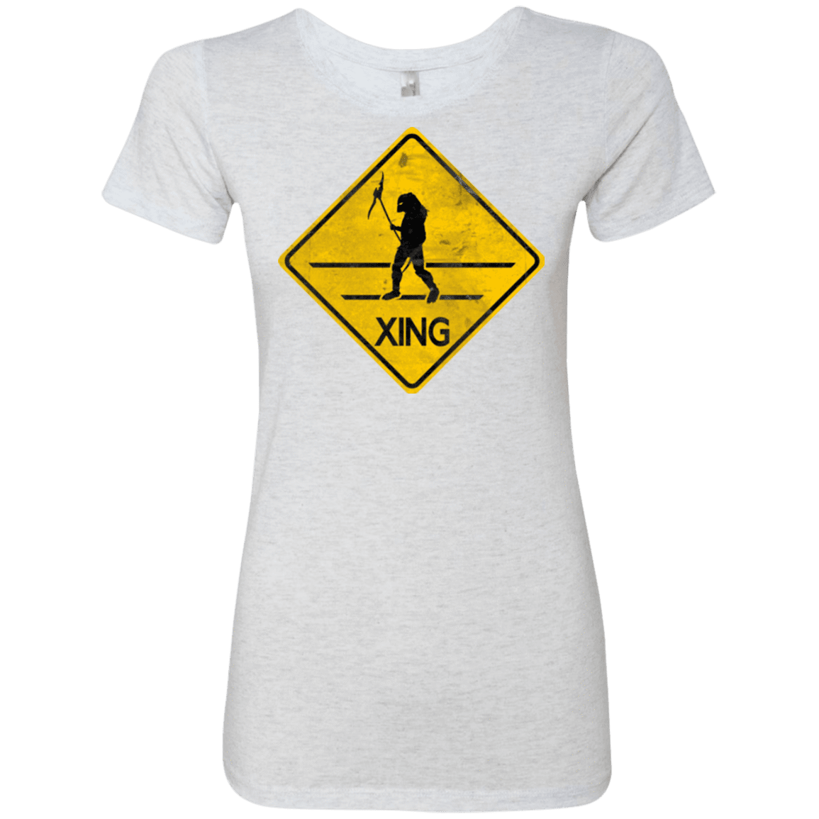 T-Shirts Heather White / Small Predator Crossing Women's Triblend T-Shirt