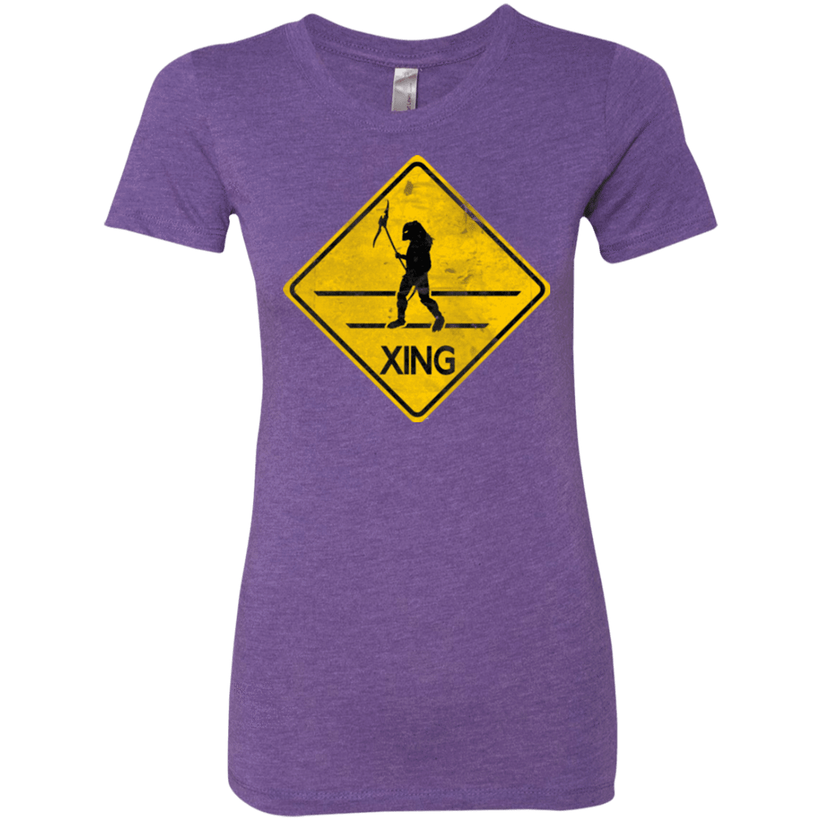 T-Shirts Purple Rush / Small Predator Crossing Women's Triblend T-Shirt