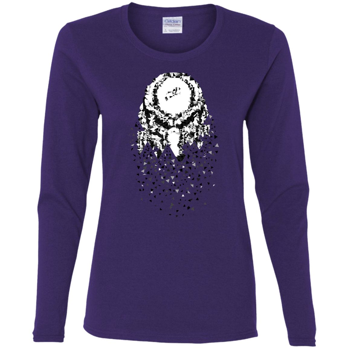 T-Shirts Purple / S Predator Lurking Women's Long Sleeve T-Shirt