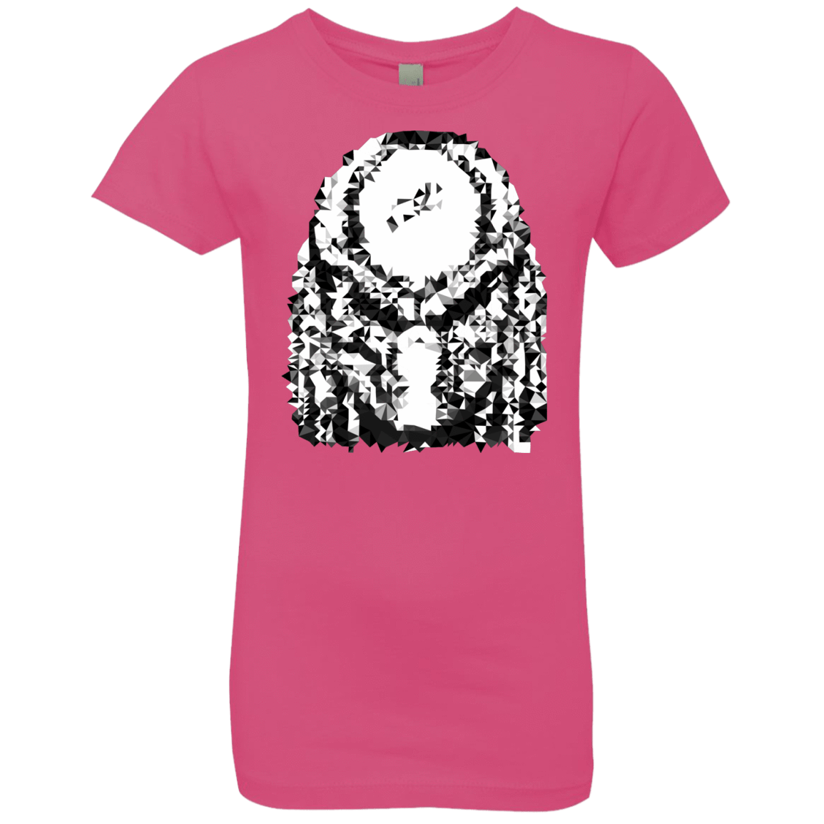 T-Shirts Hot Pink / YXS Predator Pixel Girls Premium T-Shirt