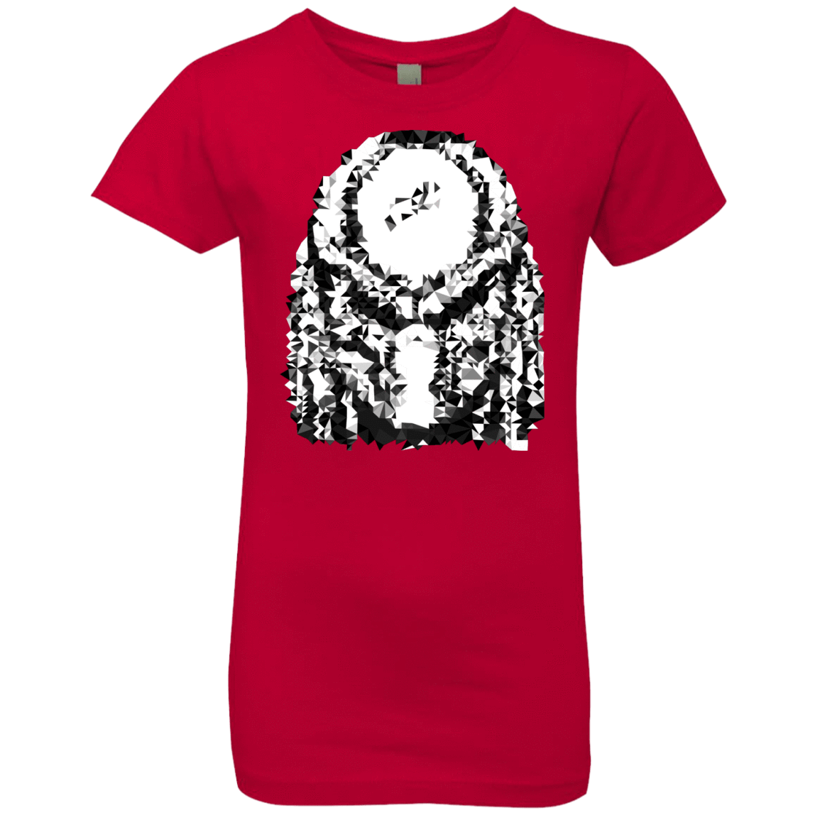 T-Shirts Red / YXS Predator Pixel Girls Premium T-Shirt