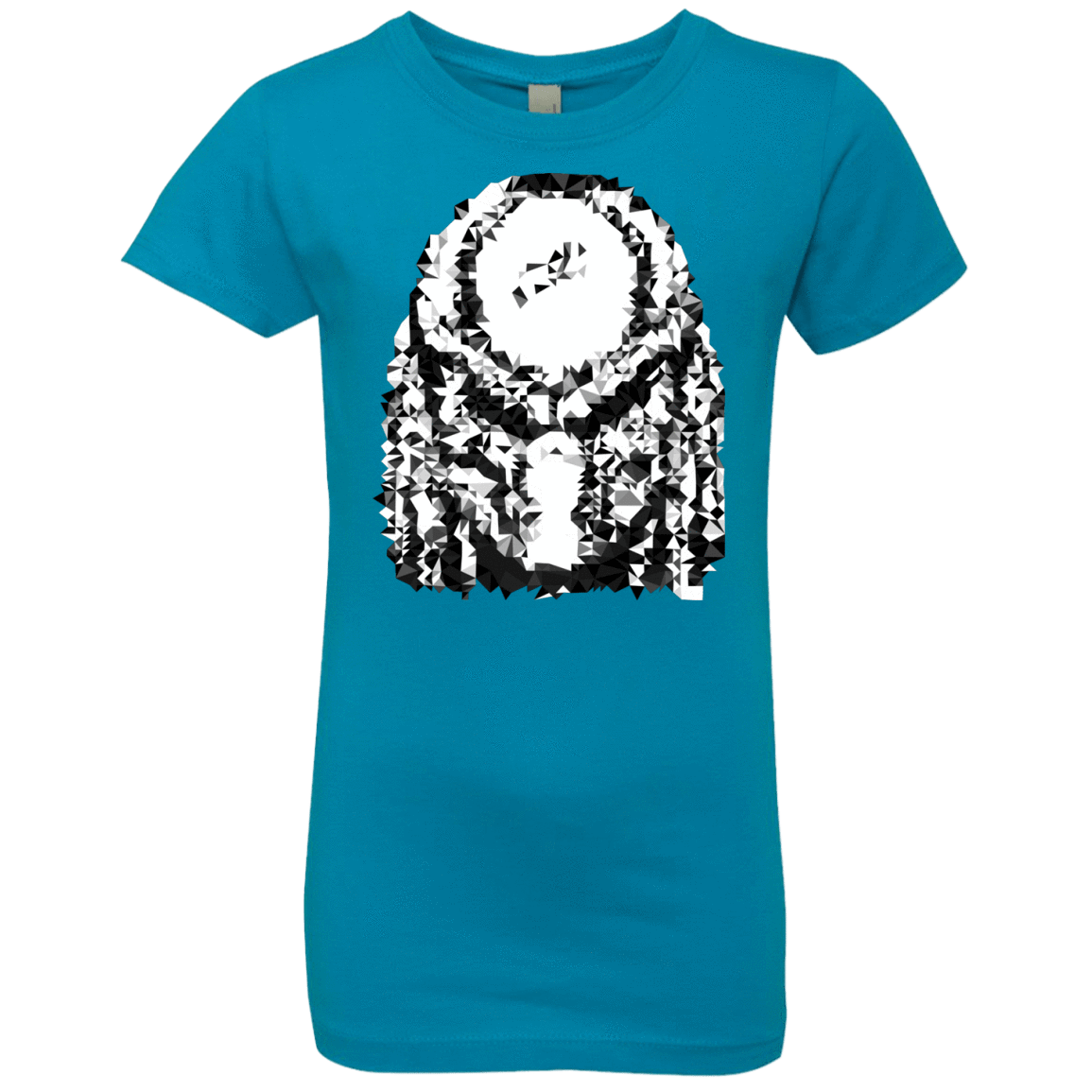 T-Shirts Turquoise / YXS Predator Pixel Girls Premium T-Shirt