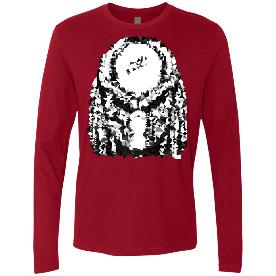 Predator Pixel Men's Premium Long Sleeve