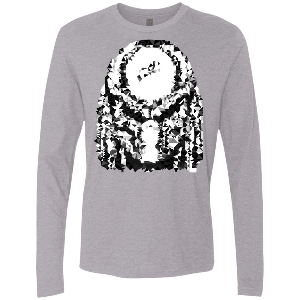 Predator Pixel Men's Premium Long Sleeve