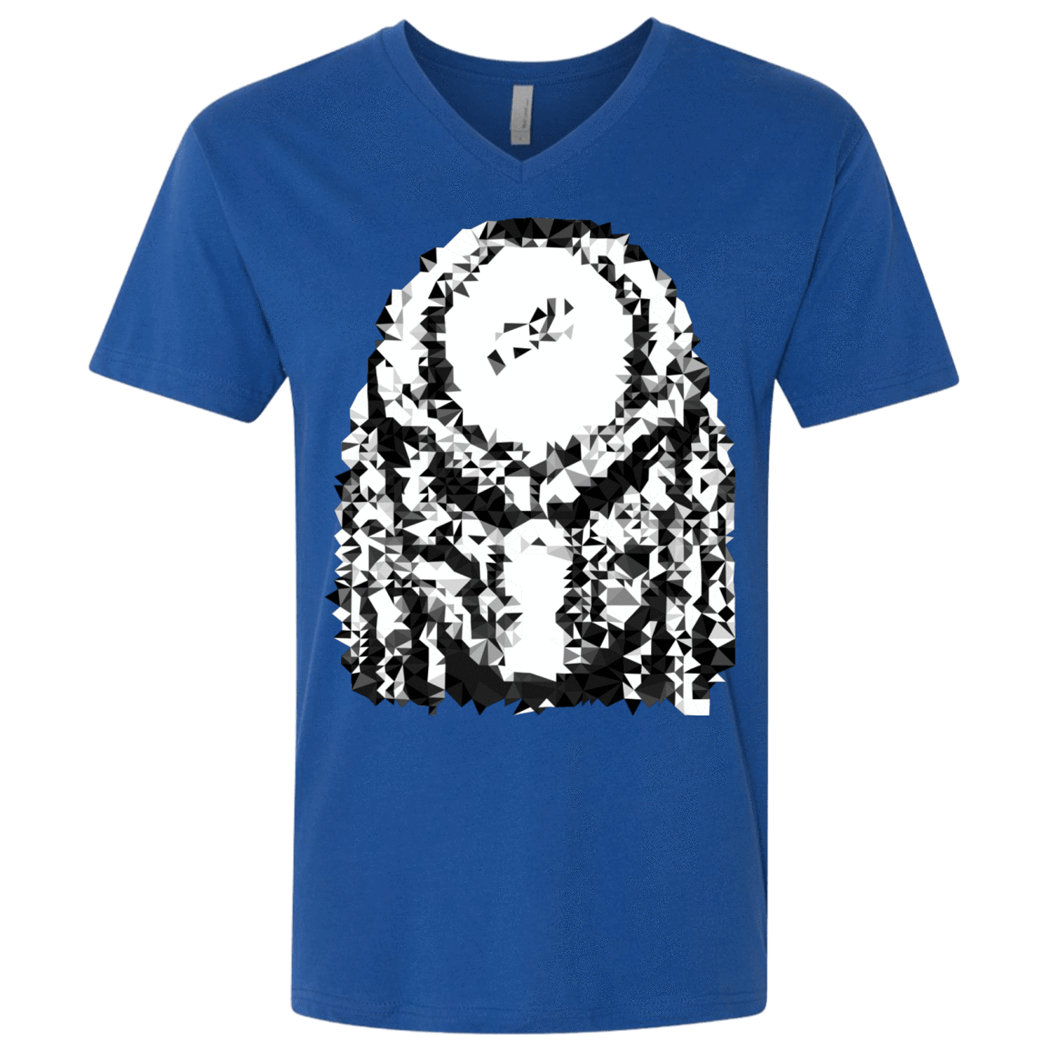 T-Shirts Royal / X-Small Predator Pixel Men's Premium V-Neck