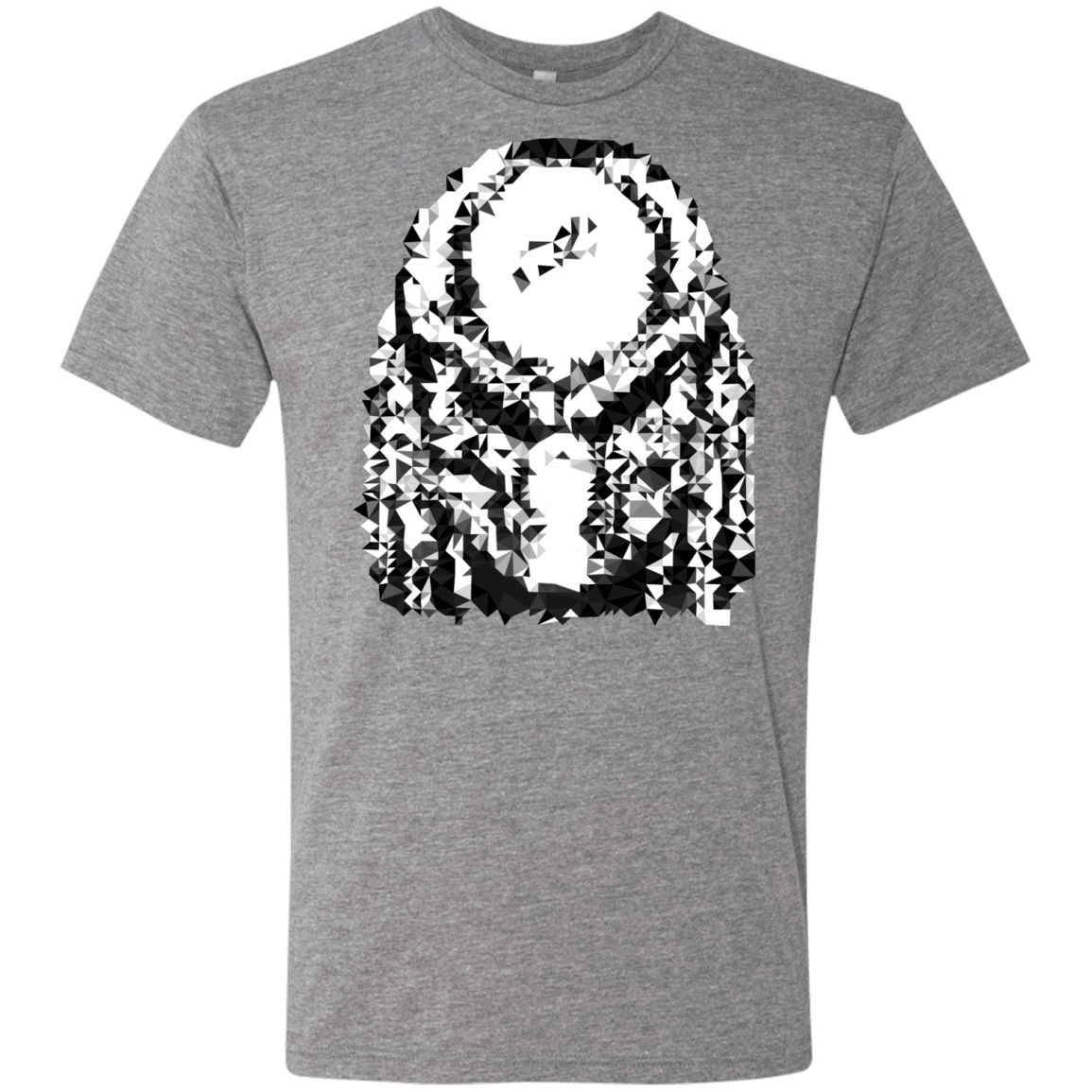 T-Shirts Premium Heather / S Predator Pixel Men's Triblend T-Shirt