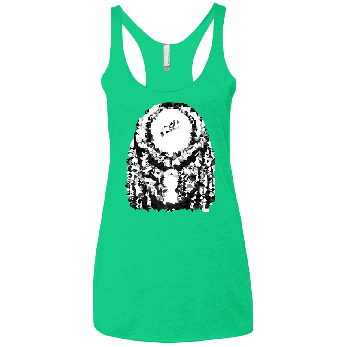 Predator Pixel Women's Triblend Racerback Tank
