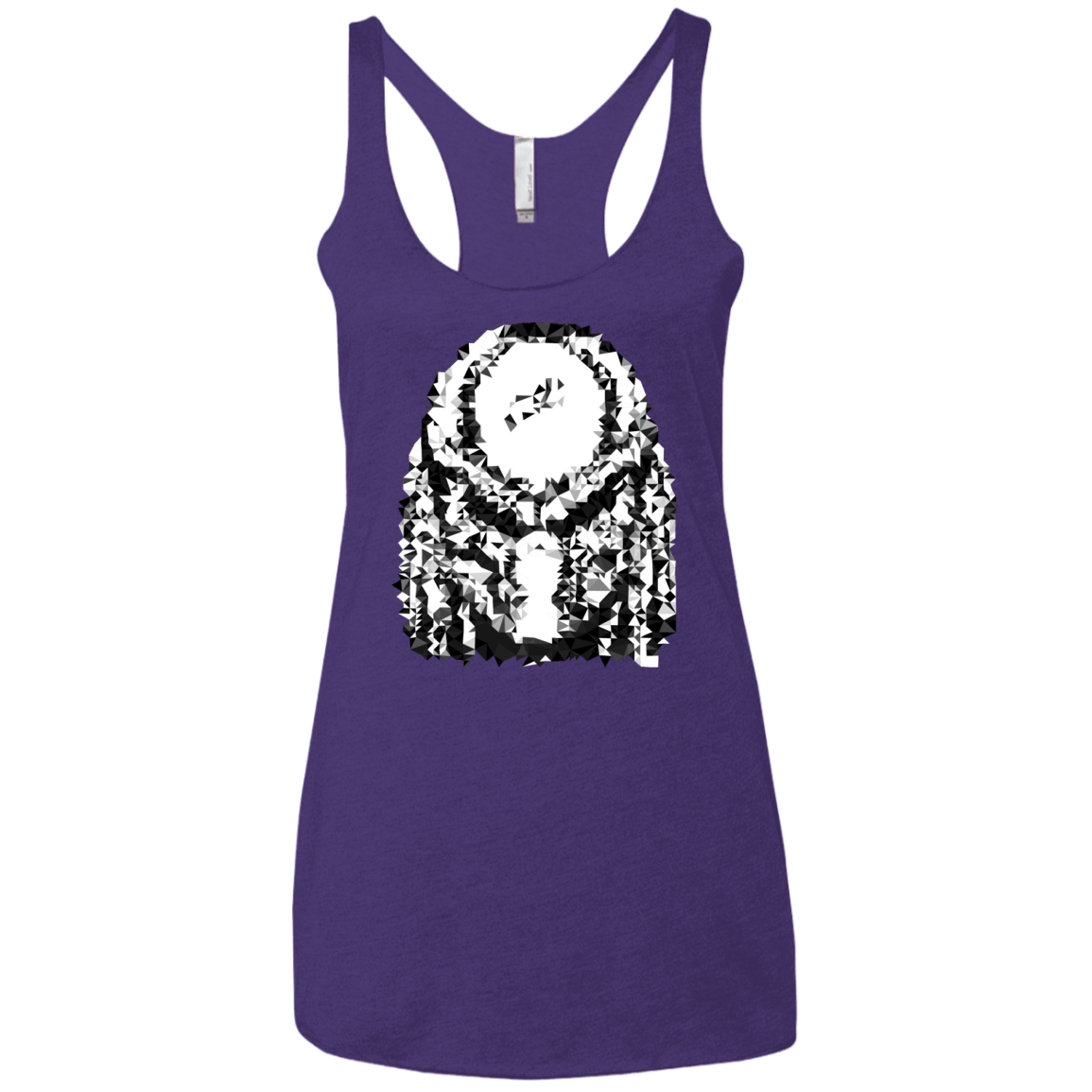Predator Pixel Women's Triblend Racerback Tank