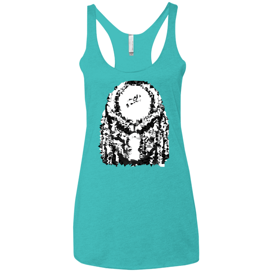 Predator Pixel Women's Triblend Racerback Tank