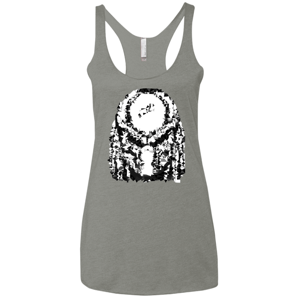 Predator Pixel Women's Triblend Racerback Tank