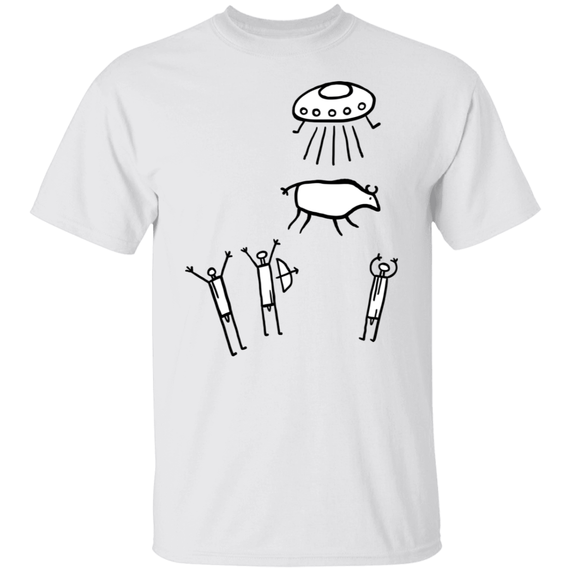T-Shirts White / S Prehistoric Fiction T-Shirt