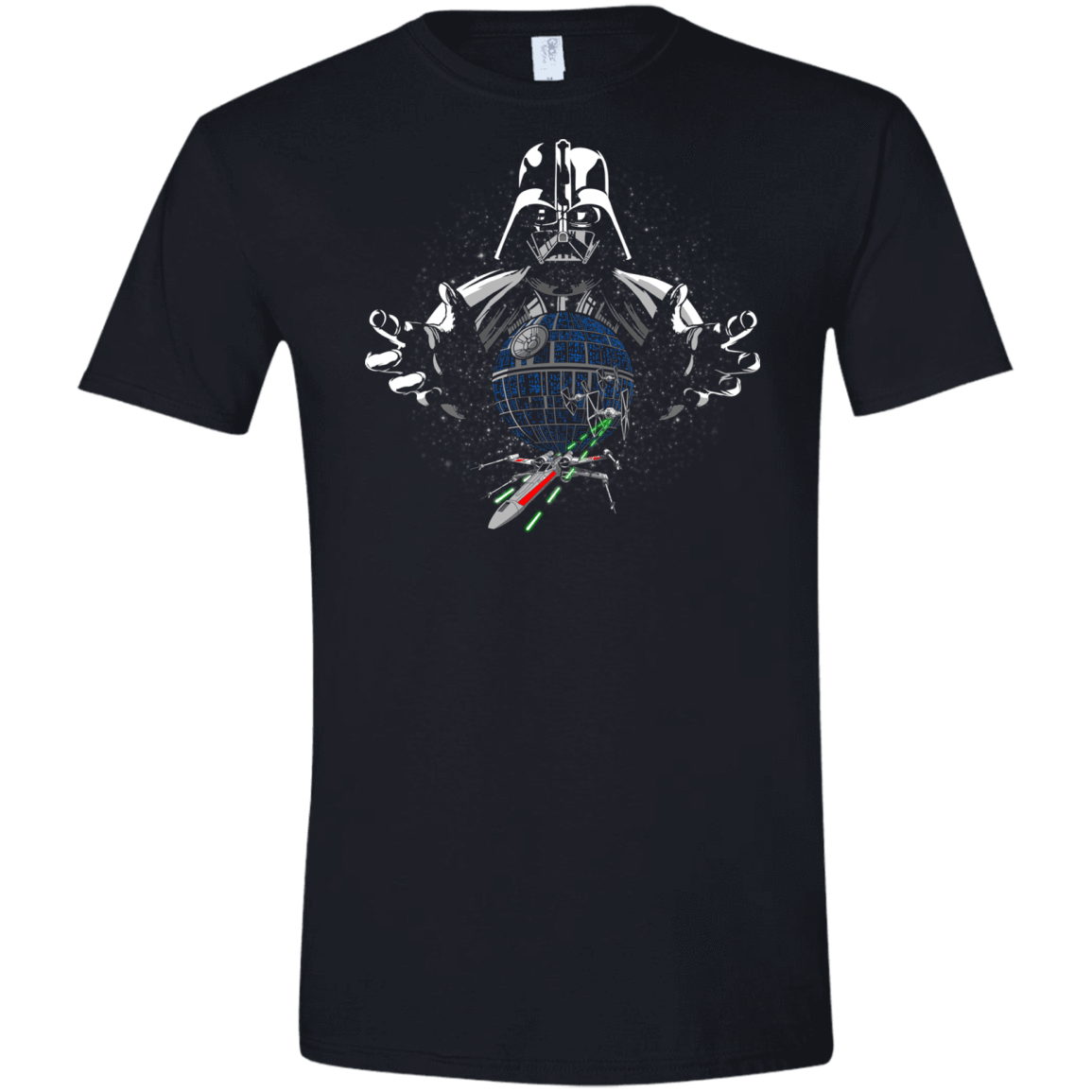 T-Shirts Black / X-Small Presence Men's Semi-Fitted Softstyle