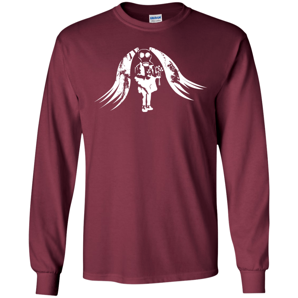 Pretty Mask Men's Long Sleeve T-Shirt