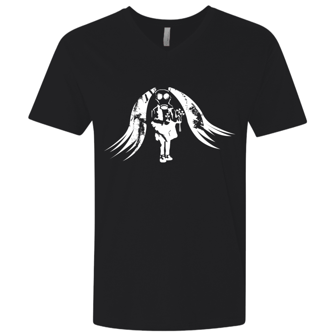 T-Shirts Black / X-Small Pretty Mask Men's Premium V-Neck