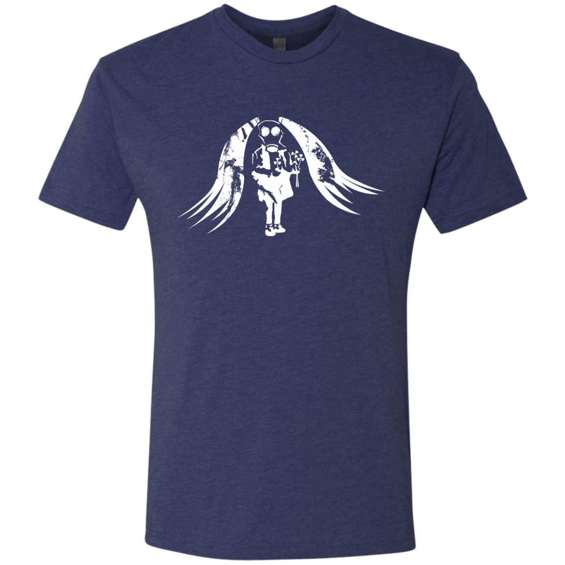 T-Shirts Vintage Navy / S Pretty Mask Men's Triblend T-Shirt