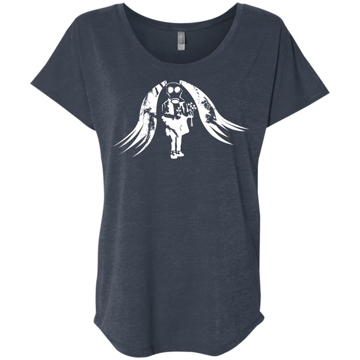 Pretty Mask Triblend Dolman Sleeve