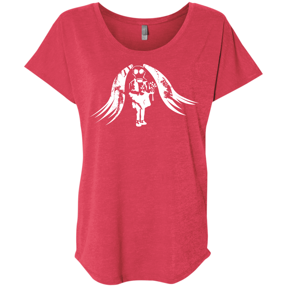 Pretty Mask Triblend Dolman Sleeve