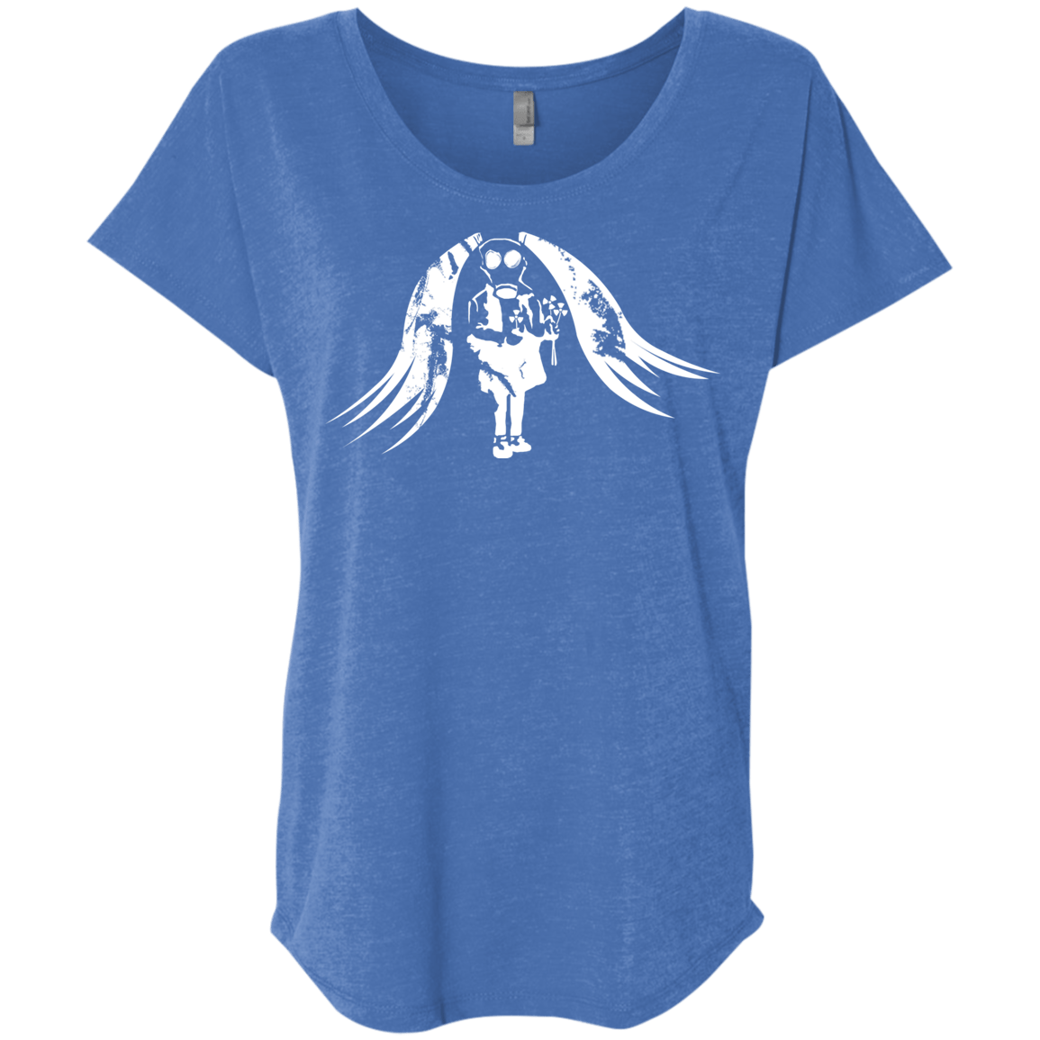 Pretty Mask Triblend Dolman Sleeve