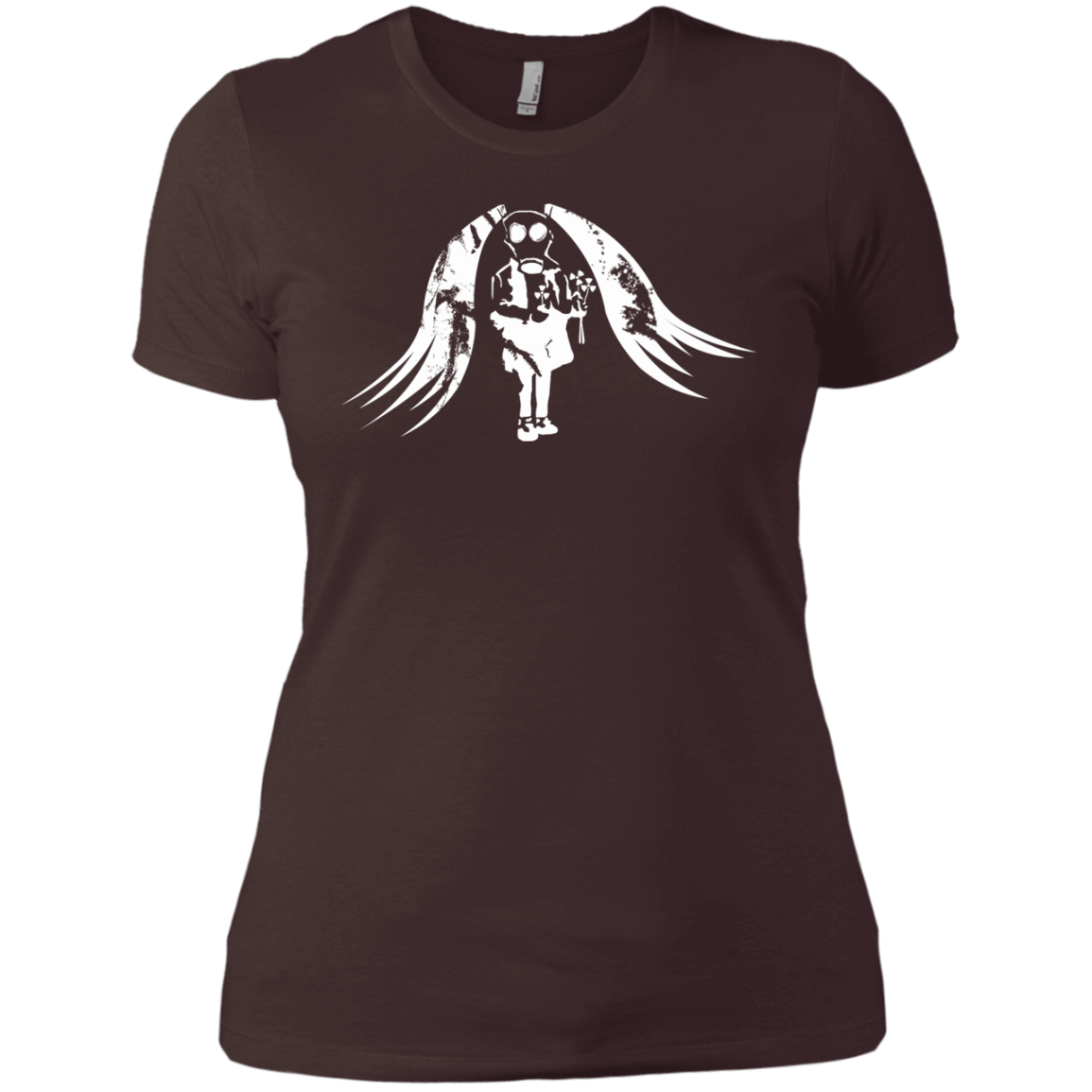 T-Shirts Dark Chocolate / X-Small Pretty Mask Women's Premium T-Shirt