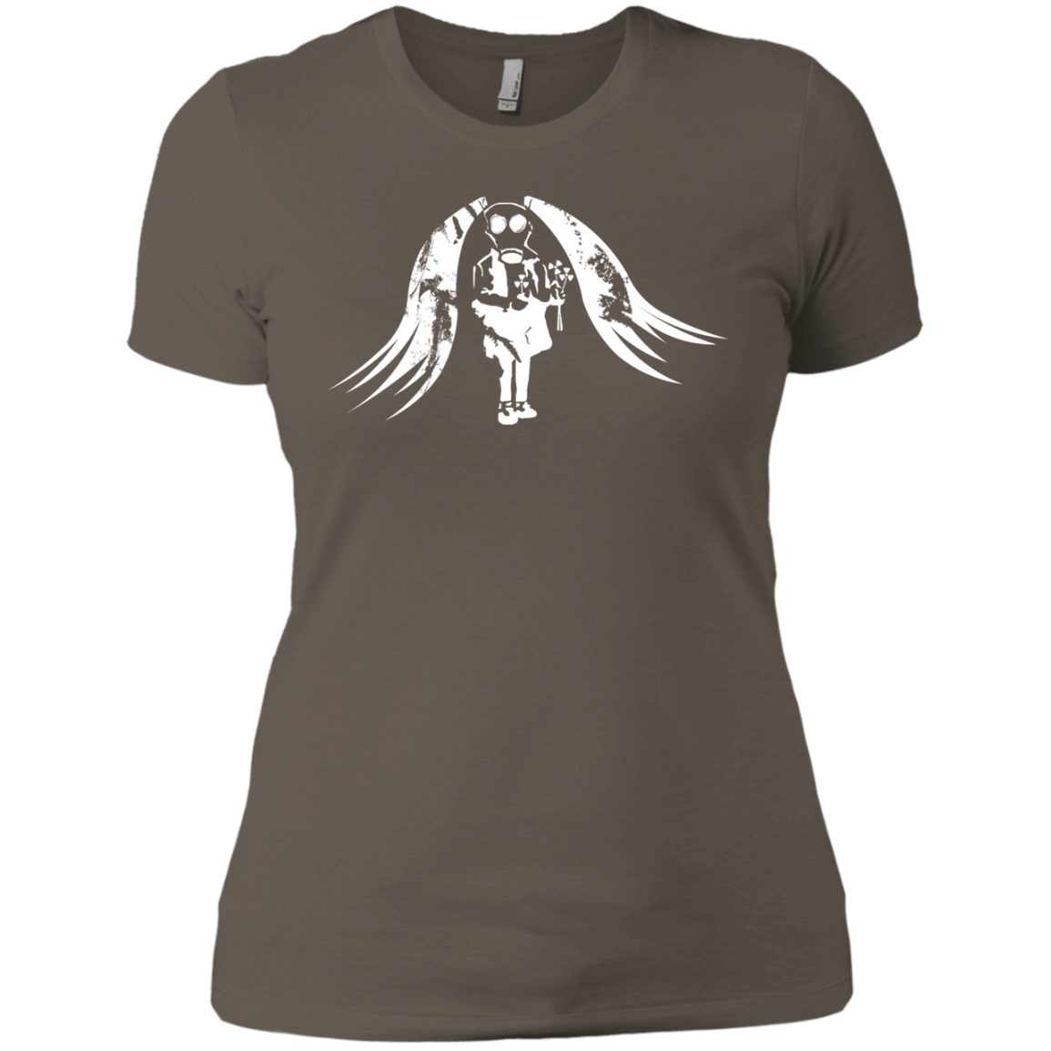 T-Shirts Warm Grey / X-Small Pretty Mask Women's Premium T-Shirt
