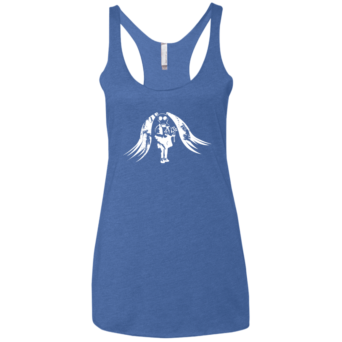 Pretty Mask Women's Triblend Racerback Tank