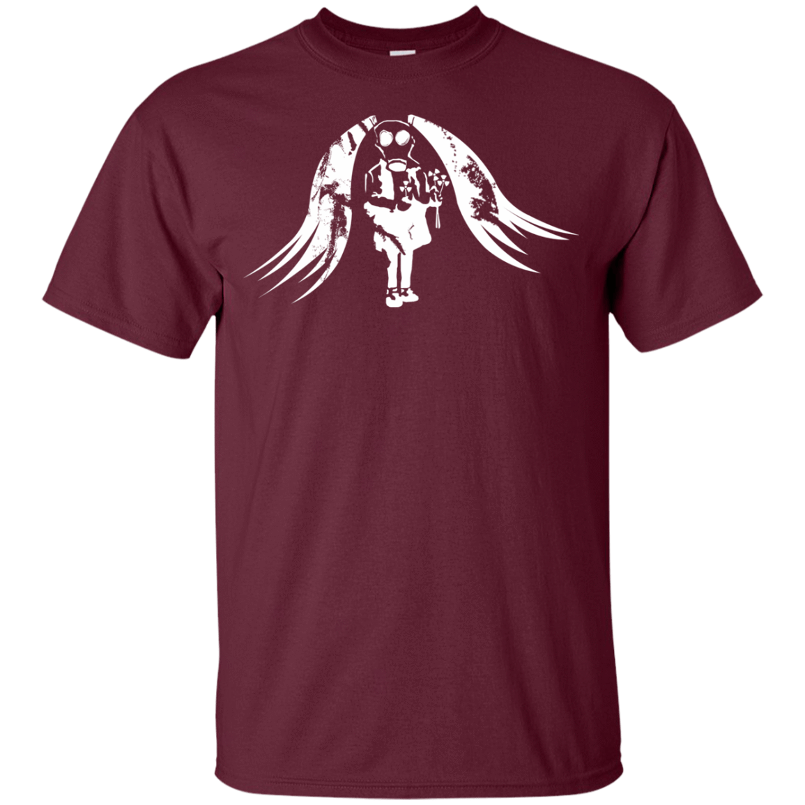 T-Shirts Maroon / YXS Pretty Mask Youth T-Shirt