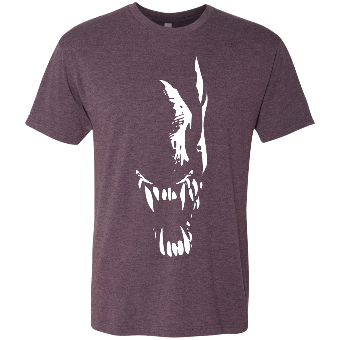 T-Shirts Vintage Purple / S Pretty Smile Men's Triblend T-Shirt