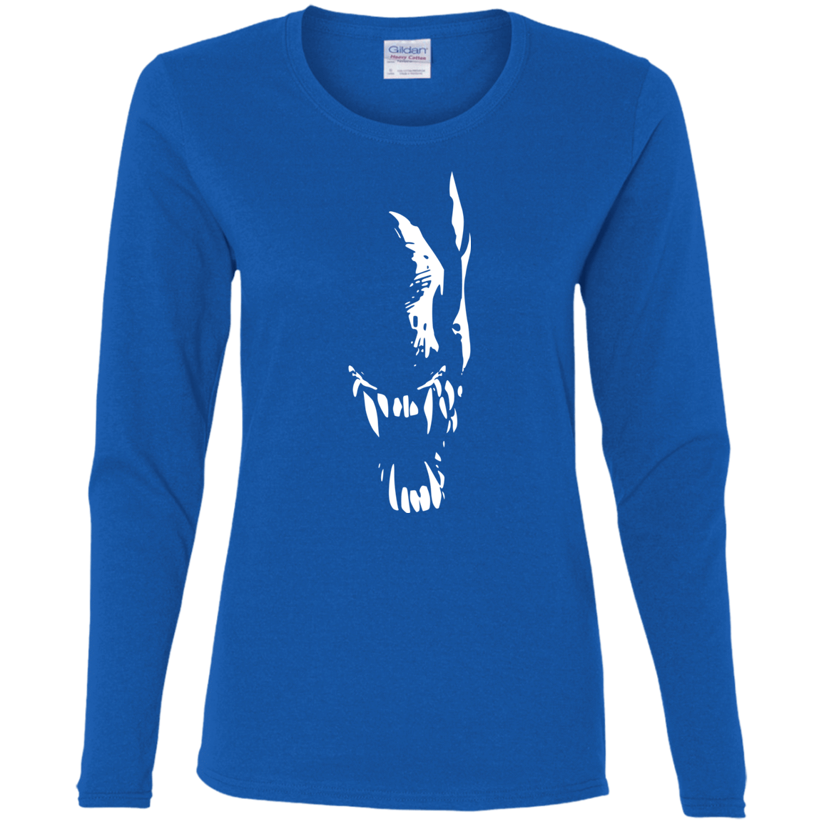 T-Shirts Royal / S Pretty Smile Women's Long Sleeve T-Shirt