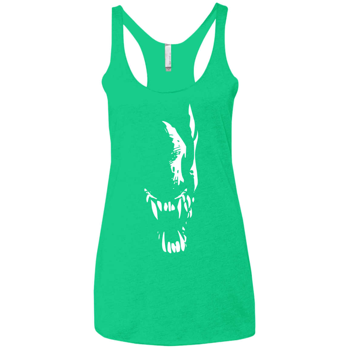 Pretty Smile Women's Triblend Racerback Tank