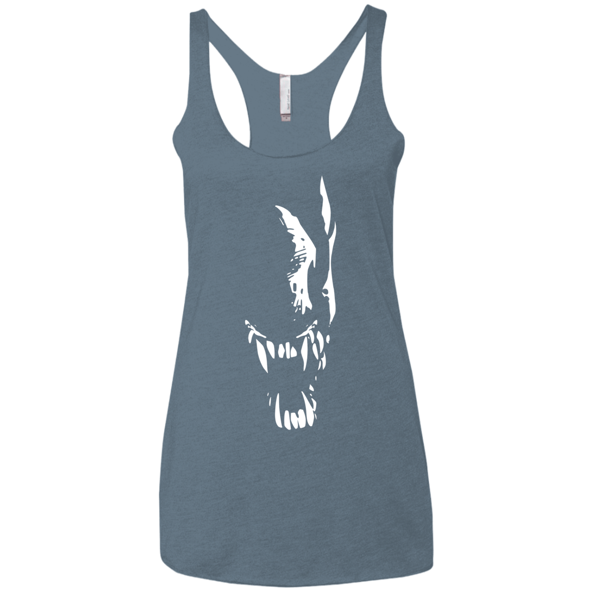Pretty Smile Women's Triblend Racerback Tank