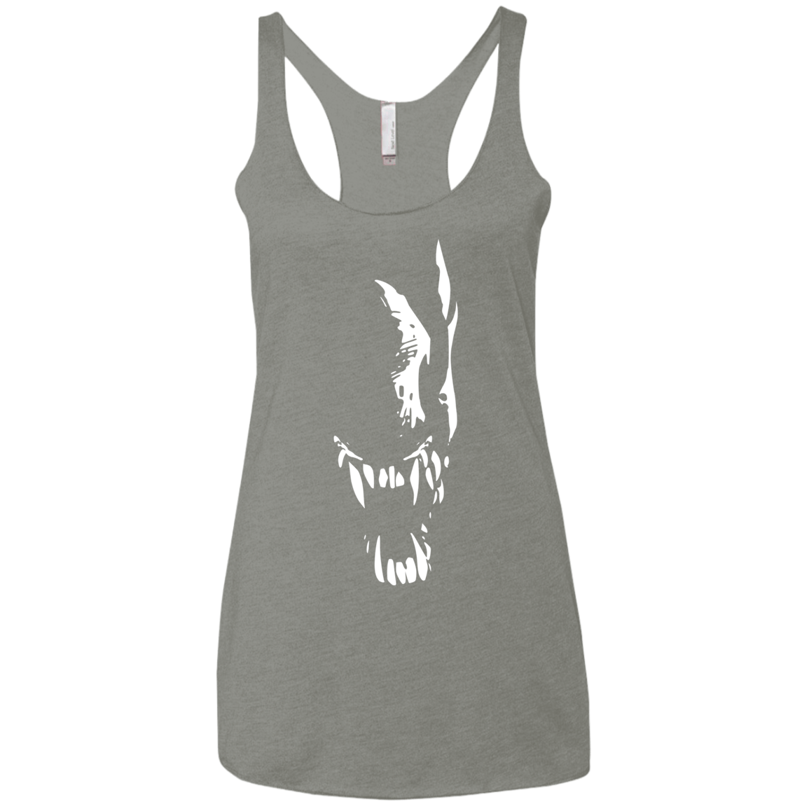 Pretty Smile Women's Triblend Racerback Tank