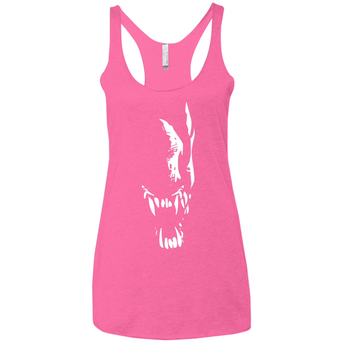 Pretty Smile Women's Triblend Racerback Tank