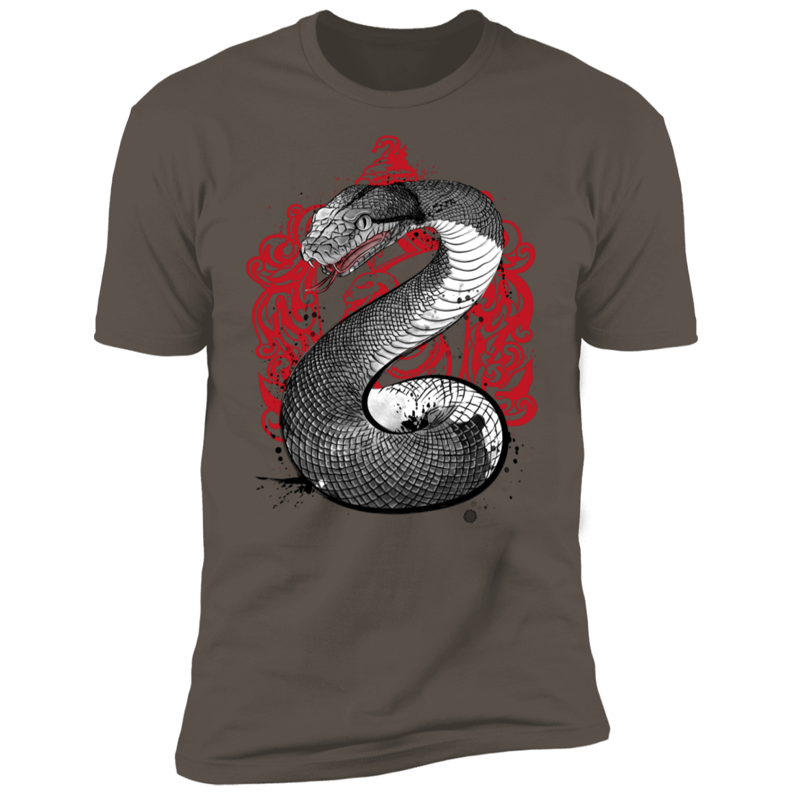 T-Shirts Warm Grey / S Pride and Ambition sumi-e Men's Premium T-Shirt