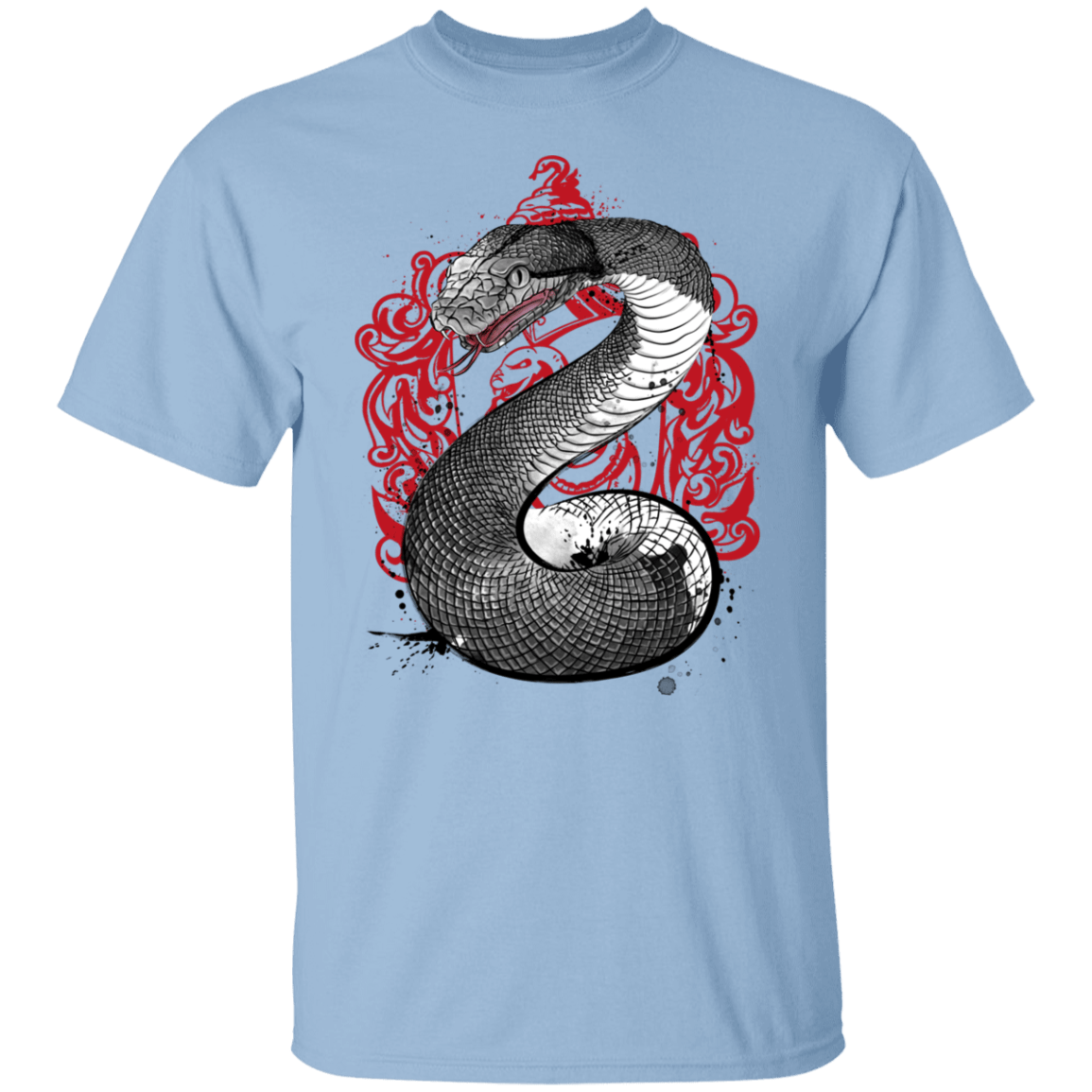 T-Shirts Light Blue / S Pride and Ambition sumi-e T-Shirt