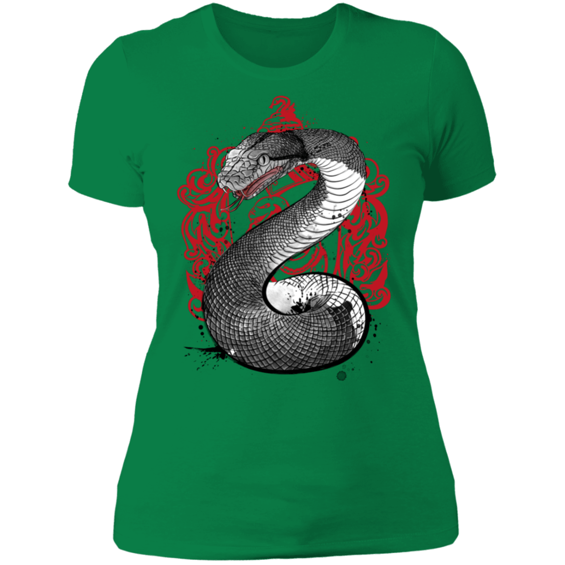 T-Shirts Kelly Green / S Pride and Ambition sumi-e Women's Premium T-Shirt
